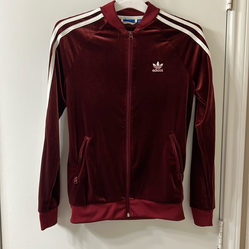Velvet Adidas Jacket
